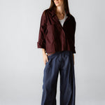 Cropi Shirt Aubergine - AB ESSENTIALS