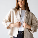 Cropi Shirt Beige - AB ESSENTIALS