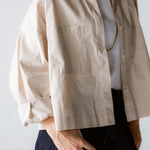 Cropi Shirt Beige - AB ESSENTIALS