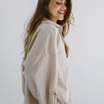 Cropi Shirt Beige - AB ESSENTIALS