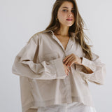 Cropi Shirt Beige - AB ESSENTIALS