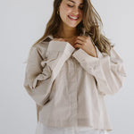 Cropi Shirt Beige - AB ESSENTIALS