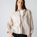 Cropi Shirt Beige - AB ESSENTIALS