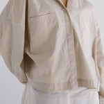 Cropi Shirt Beige - AB ESSENTIALS