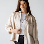 Cropi Shirt Beige - AB ESSENTIALS