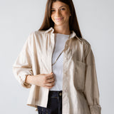 Cropi Shirt Beige - AB ESSENTIALS