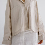 Cropi Shirt Beige - AB ESSENTIALS