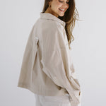 Cropi Shirt Beige - AB ESSENTIALS