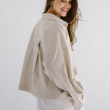 Cropi Shirt Beige - AB ESSENTIALS