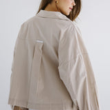 Cropi Shirt Beige - AB ESSENTIALS