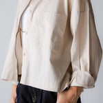 Cropi Shirt Beige - AB ESSENTIALS