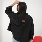 Cropi Shirt Black - AB ESSENTIALS