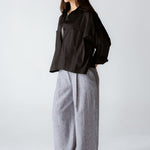 Cropi Shirt Black - AB ESSENTIALS