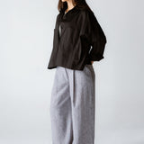 Cropi Shirt Black - AB ESSENTIALS