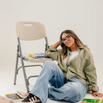 Cropi Shirt Light Olive - AB ESSENTIALS