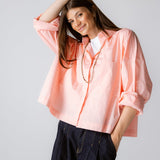 Cropi Shirt Powder Pink - AB ESSENTIALS