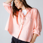 Cropi Shirt Powder Pink - AB ESSENTIALS
