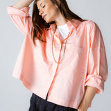 Cropi Shirt Powder Pink - AB ESSENTIALS
