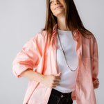 Cropi Shirt Powder Pink - AB ESSENTIALS
