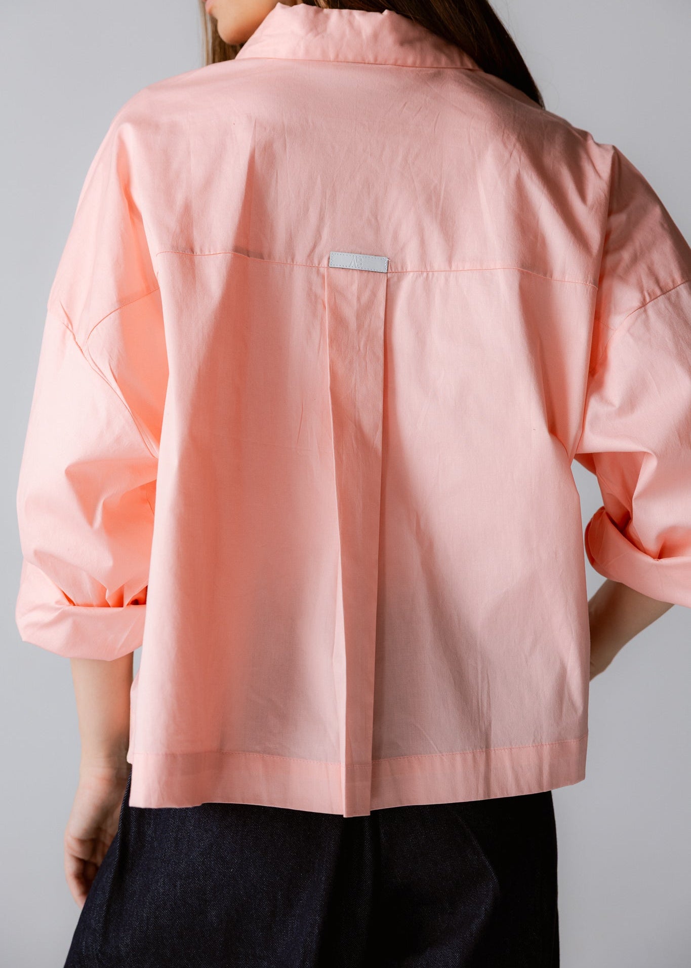 Cropi Shirt Powder Pink - AB ESSENTIALS
