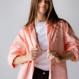Cropi Shirt Powder Pink - AB ESSENTIALS