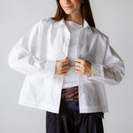Cropi Shirt White - AB ESSENTIALS
