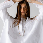 Cropi Shirt White - AB ESSENTIALS