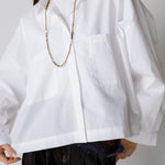 Cropi Shirt White - AB ESSENTIALS