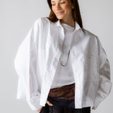 Cropi Shirt White - AB ESSENTIALS