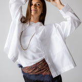 Cropi Shirt White - AB ESSENTIALS