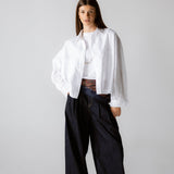 Cropi Shirt White - AB ESSENTIALS