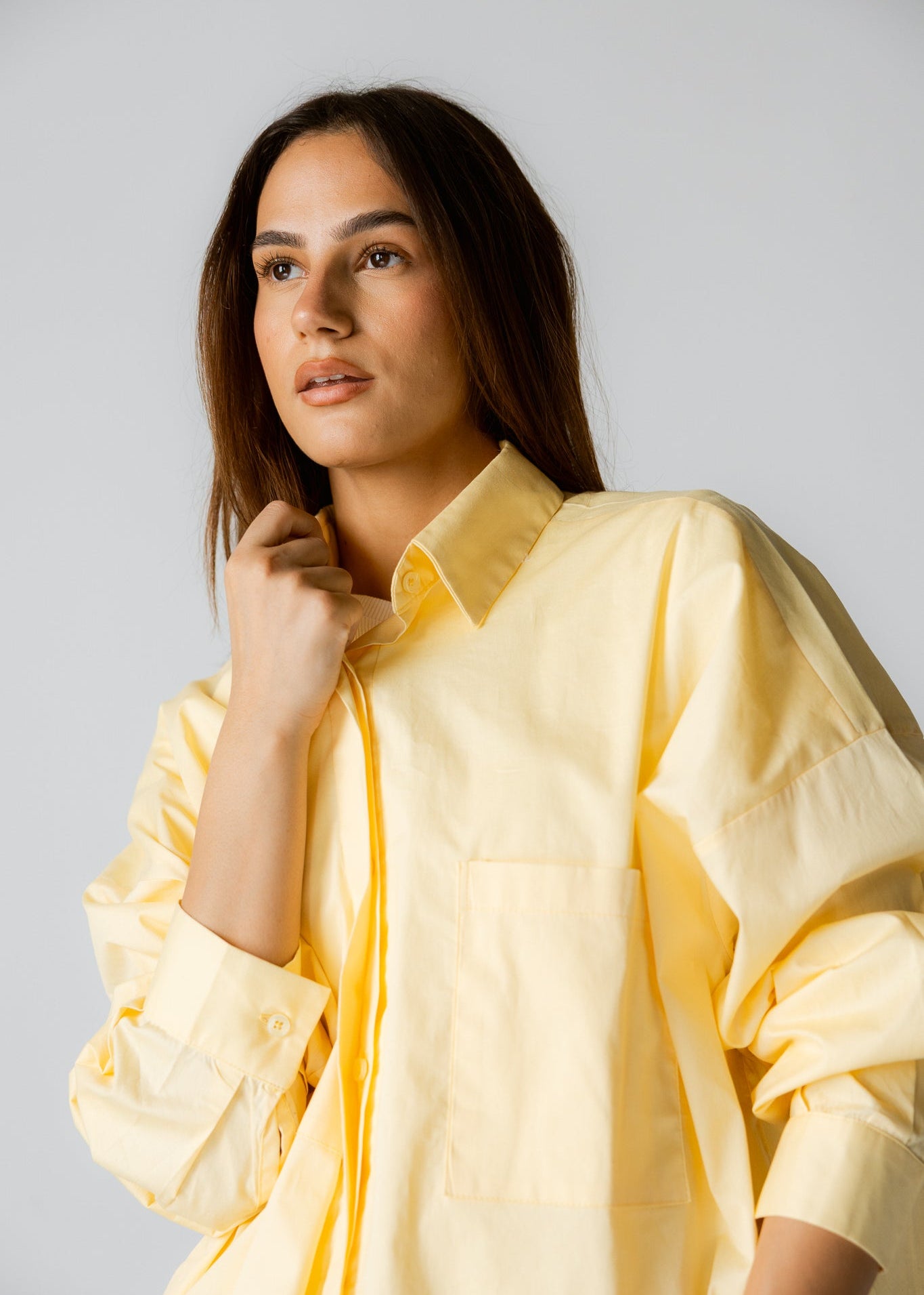 Cropi Shirt Yellow - AB ESSENTIALS