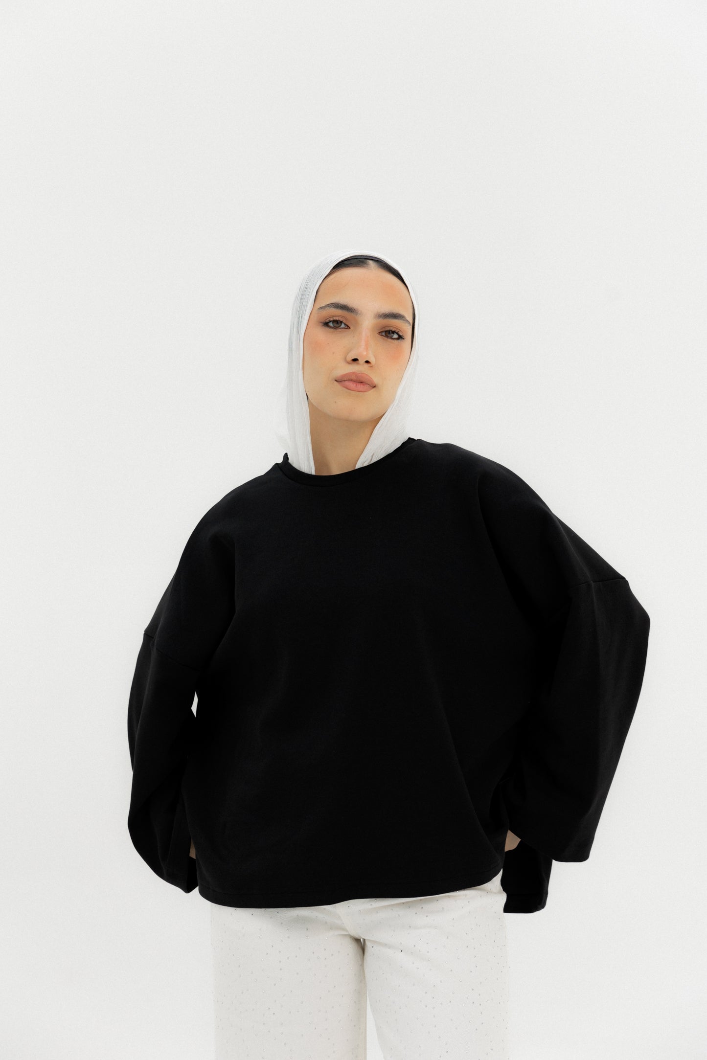 Daily Tee Black - AB ESSENTIALS