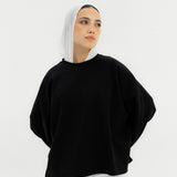 Daily Tee Black - AB ESSENTIALS