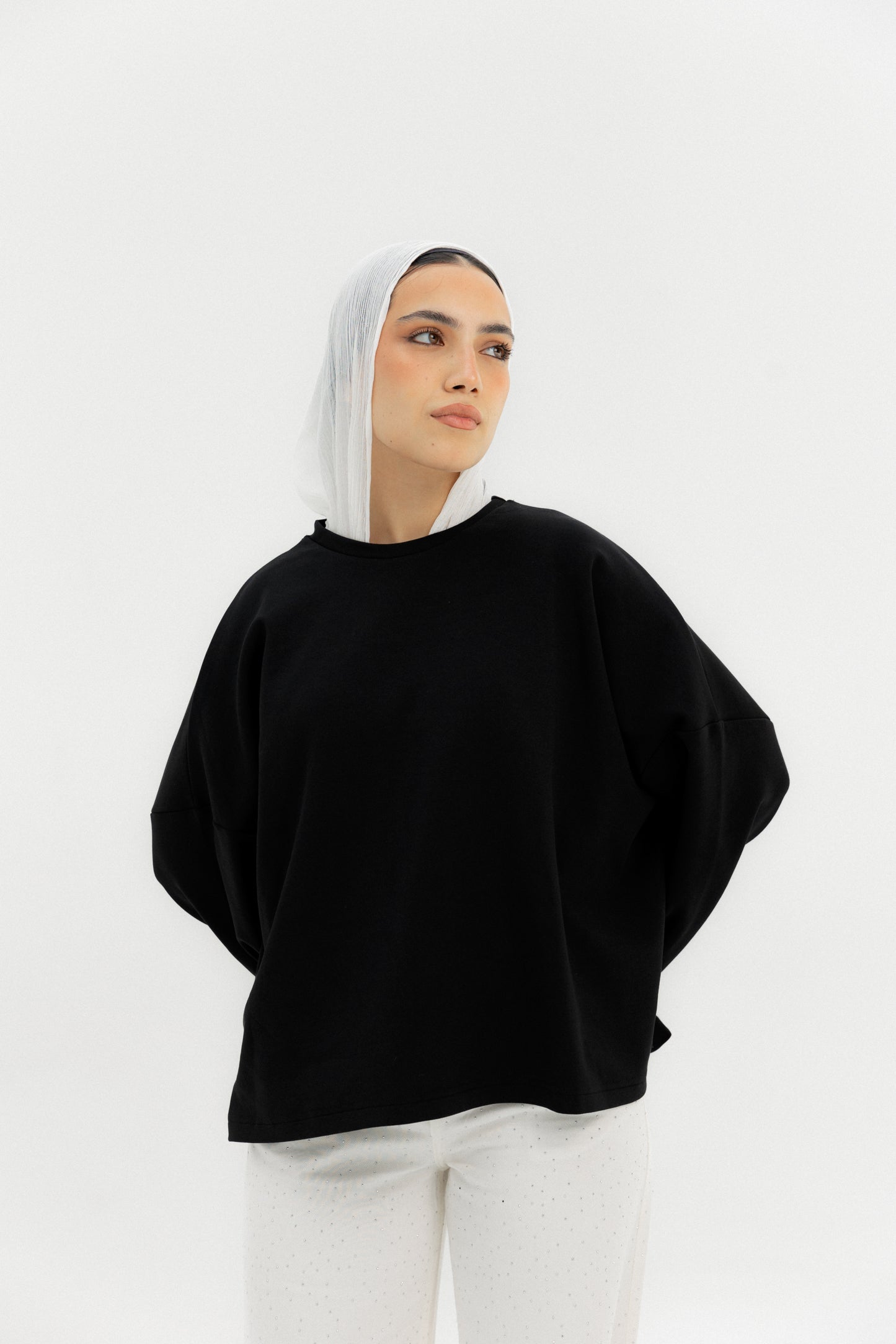 Daily Tee Black - AB ESSENTIALS