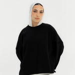 Daily Tee Black - AB ESSENTIALS