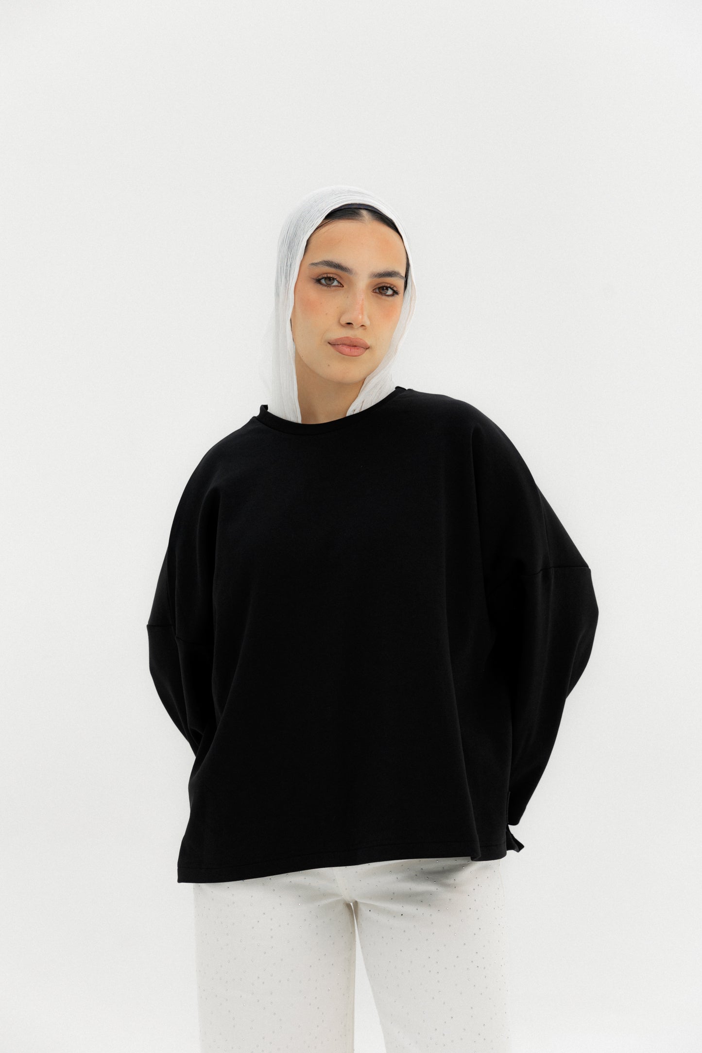 Daily Tee Black - AB ESSENTIALS