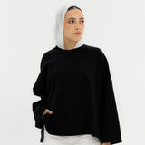 Daily Tee Black - AB ESSENTIALS