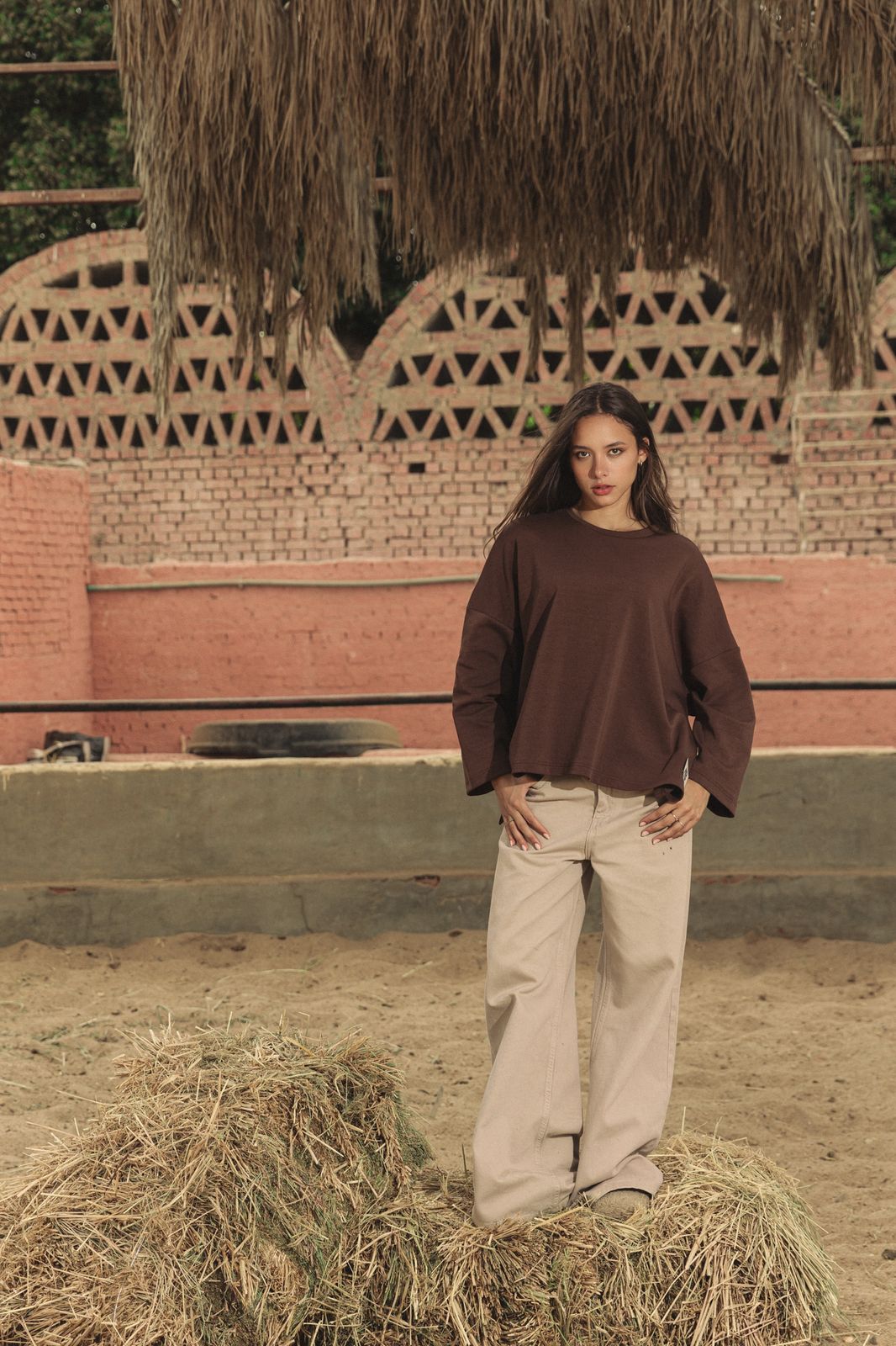 Daily Tee Chocolate - AB ESSENTIALS