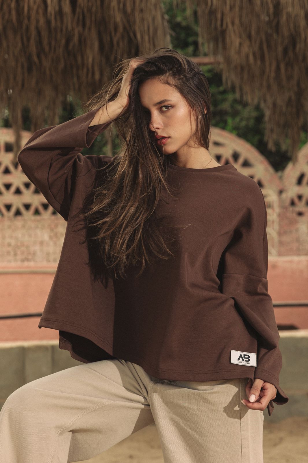 Daily Tee Chocolate - AB ESSENTIALS