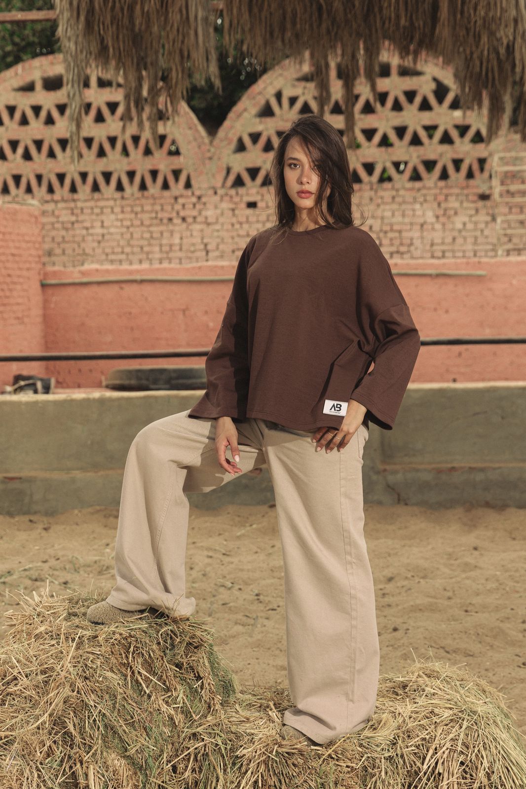 Daily Tee Chocolate - AB ESSENTIALS