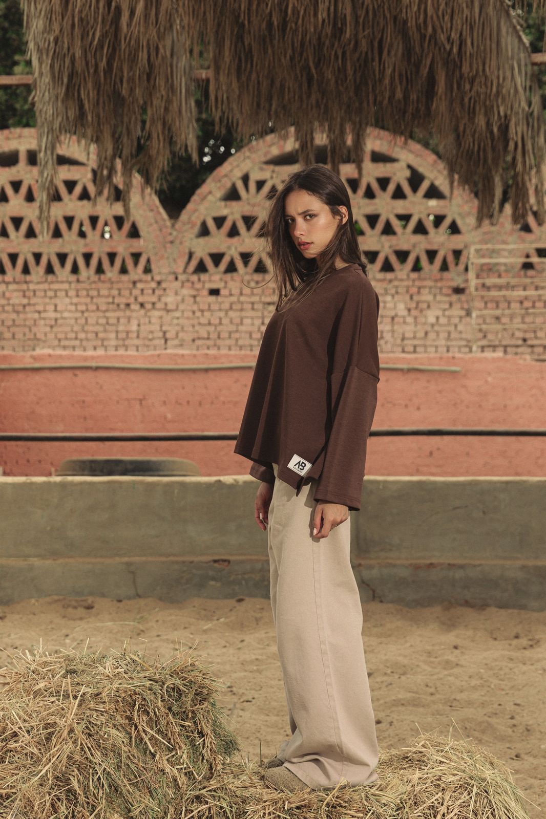 Daily Tee Chocolate - AB ESSENTIALS