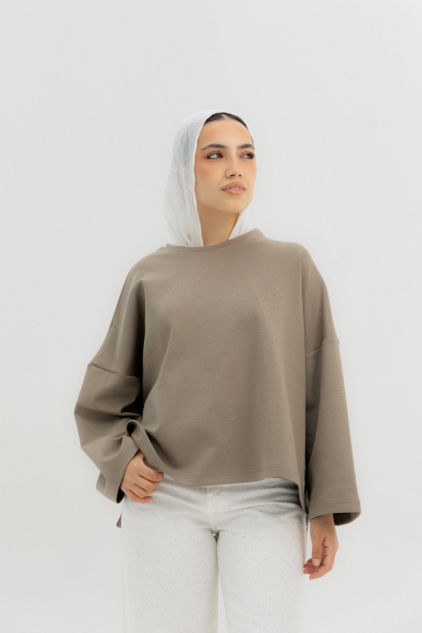 Daily Tee Olive - AB ESSENTIALS