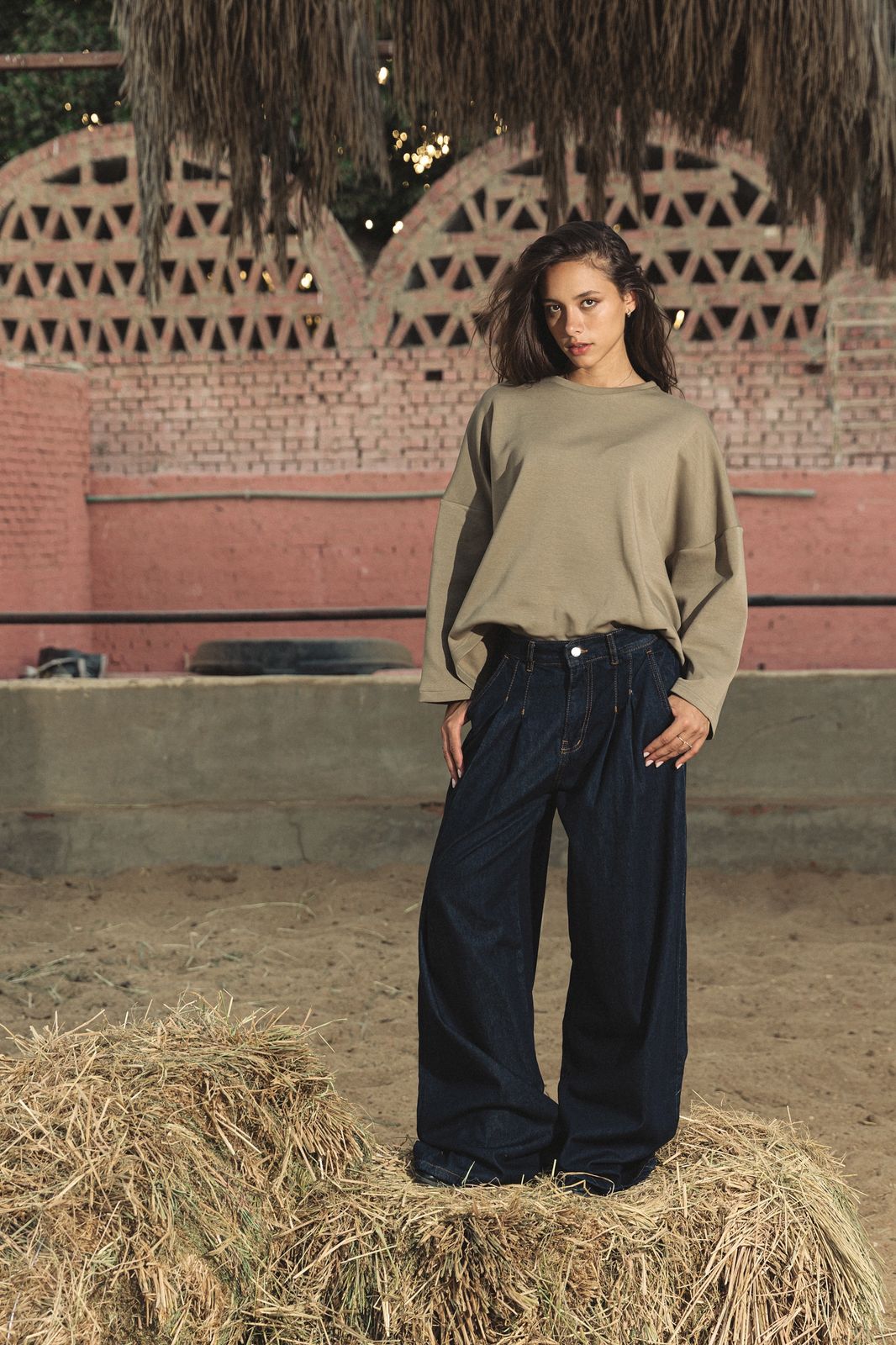 Daily Tee Olive - AB ESSENTIALS