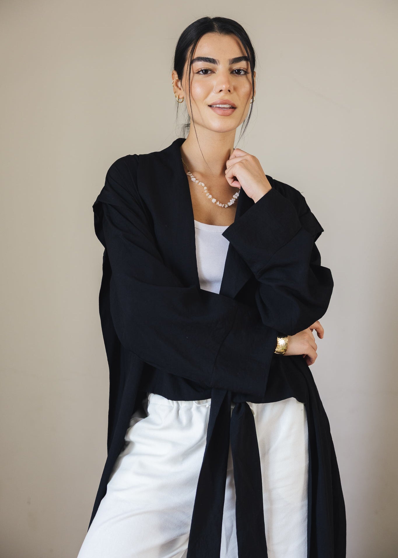 Day Dream Cardigan Black - AB ESSENTIALS