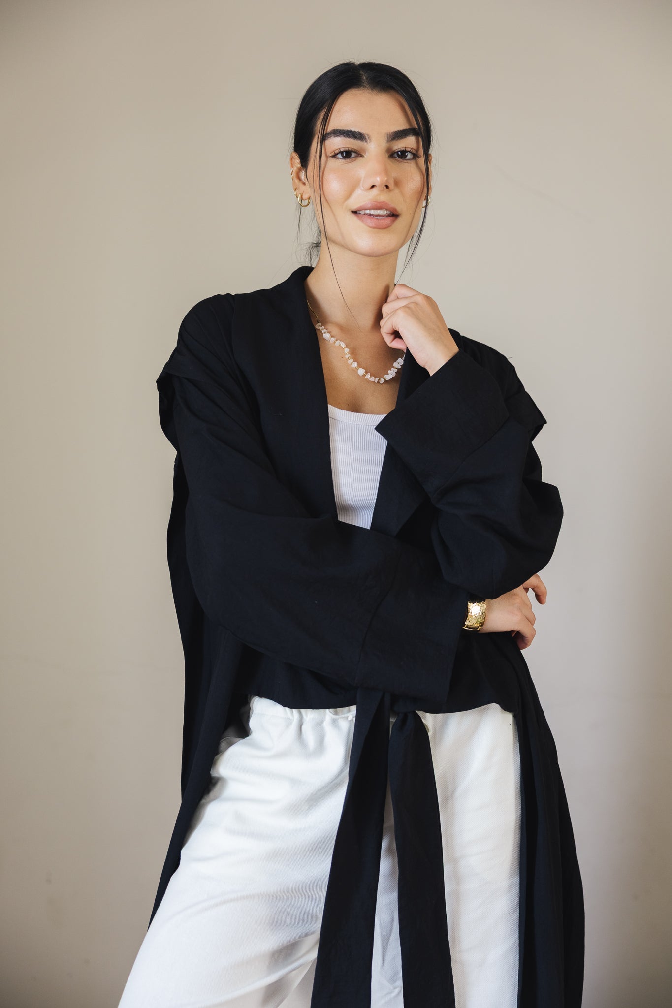 Day Dream Cardigan Black - AB ESSENTIALS