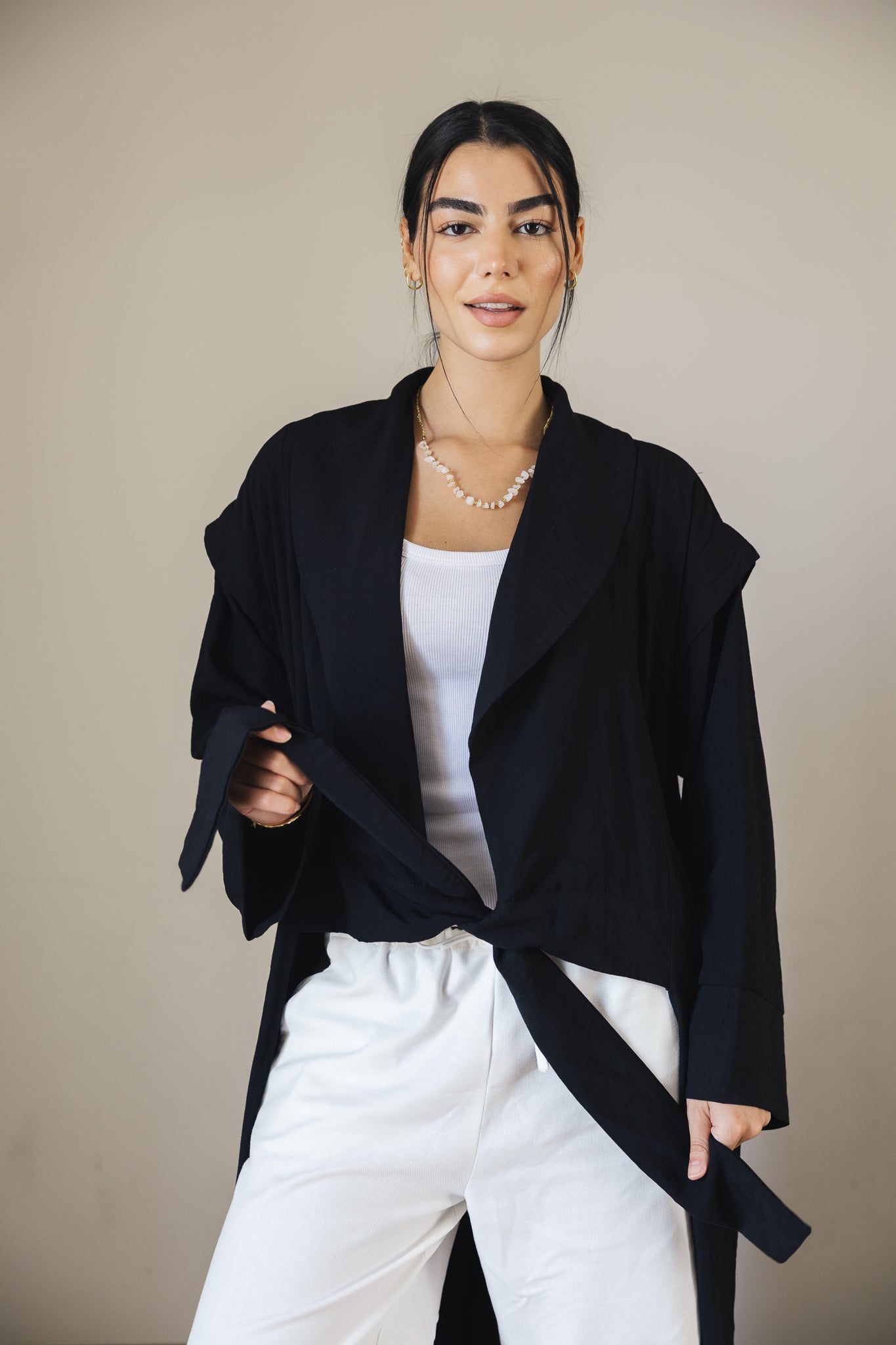 Day Dream Cardigan Black - AB ESSENTIALS