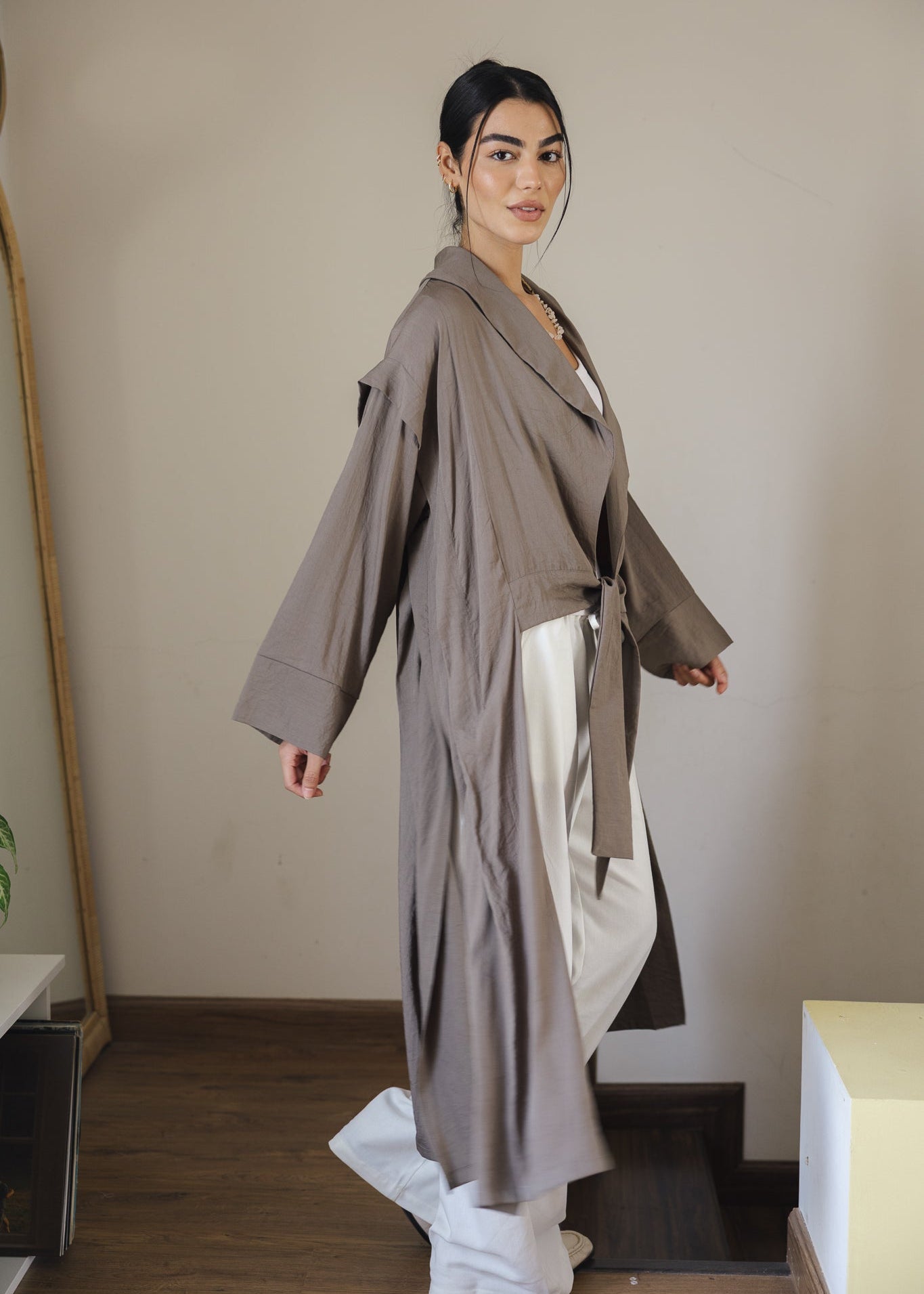 Day Dream Cardigan Greyish - AB ESSENTIALS
