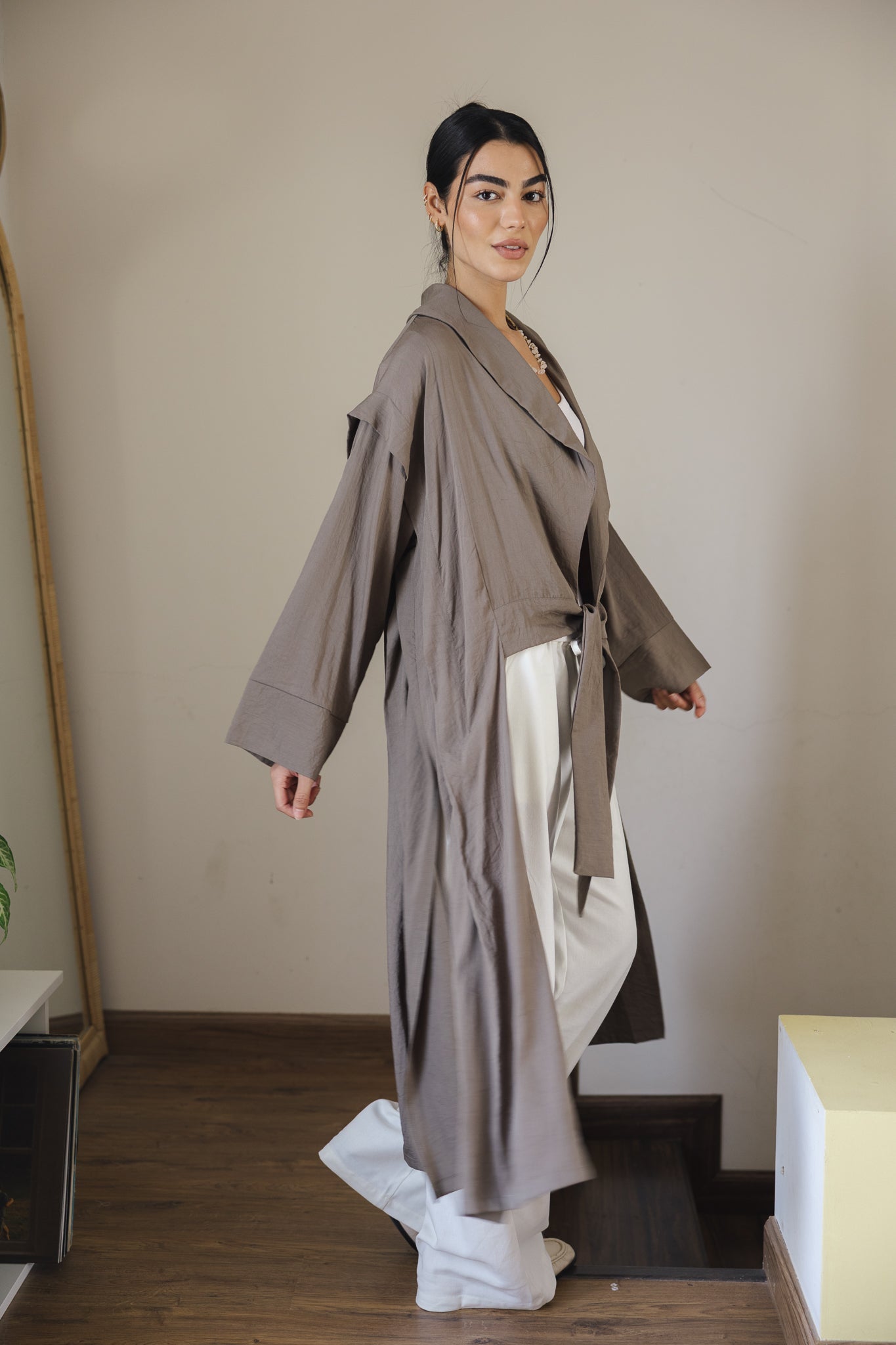 Day Dream Cardigan Greyish - AB ESSENTIALS