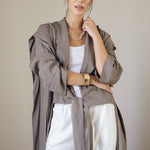 Day Dream Cardigan Greyish - AB ESSENTIALS